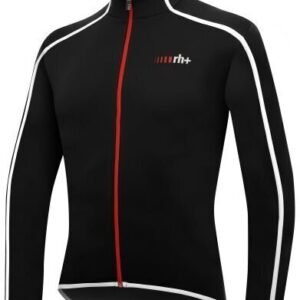 Pyöräilijän takki unisex RH+ Prime LS FZ, L, musta