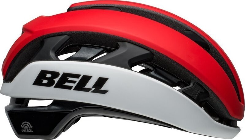 Pyöräilykypärä Bell XR Spherical, punainen/valkoinen