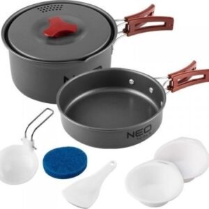 astiat 7in1 turisti, harmaa, alumiini, neo tools, neo tools