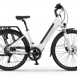 Sähköpyörä Ecobike X-Cross 14,5 Ah Greenway, valkoinen