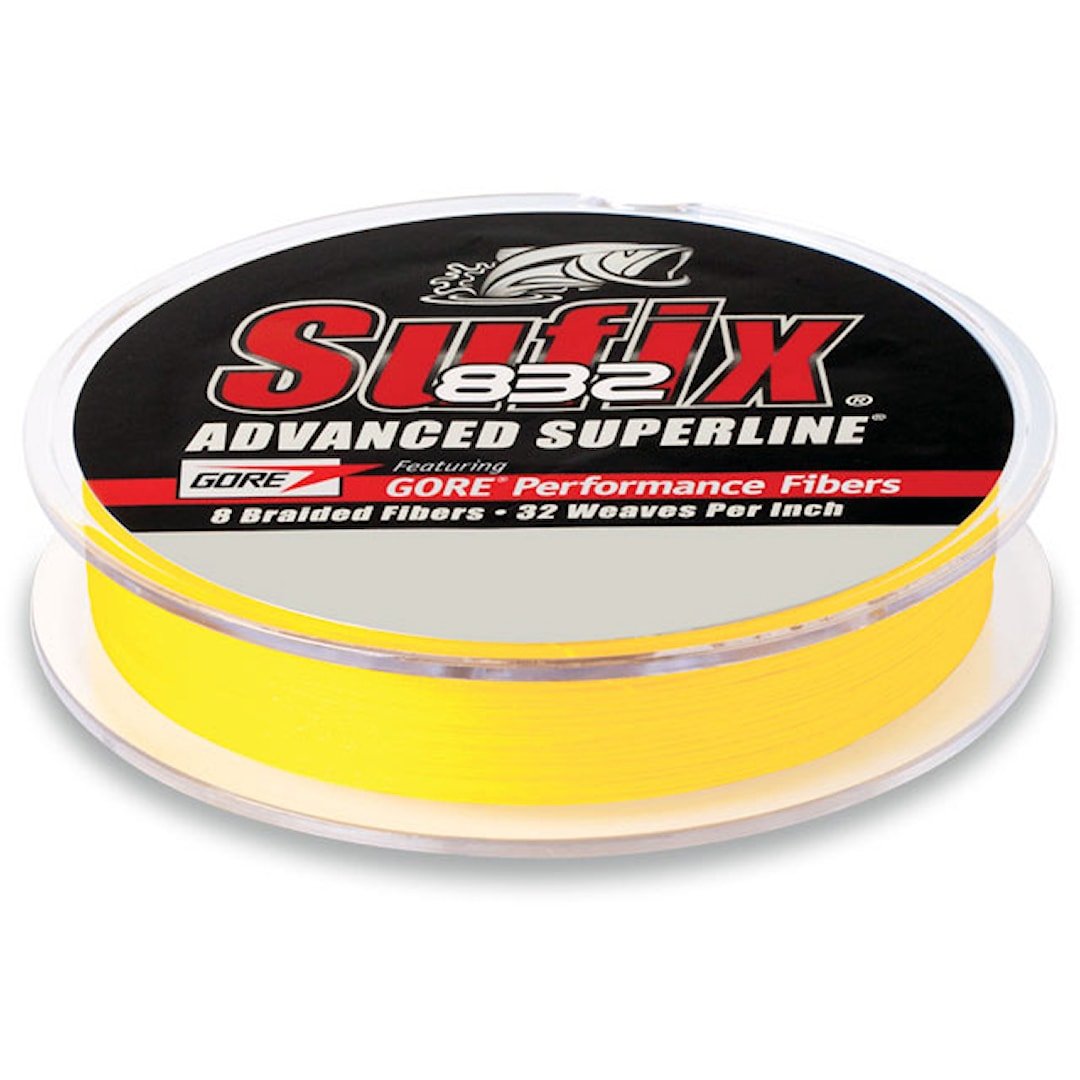 Sufix 832 120 m neon keltainen kuitusiima
