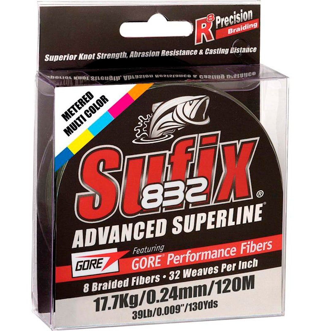 Sufix 832 Multicolor 300 m kuitusiima 0,28 mm