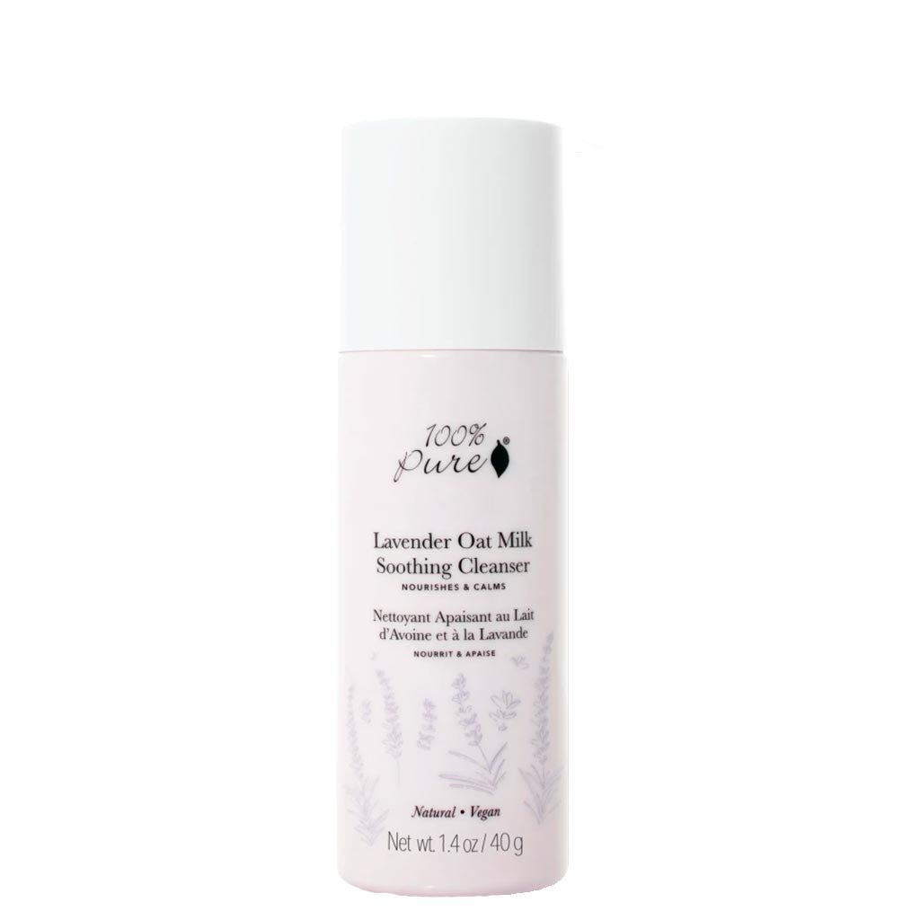 100% Pure Lavender Oat Milk Soothing Cleanser Puhdistusjauhe 50ml