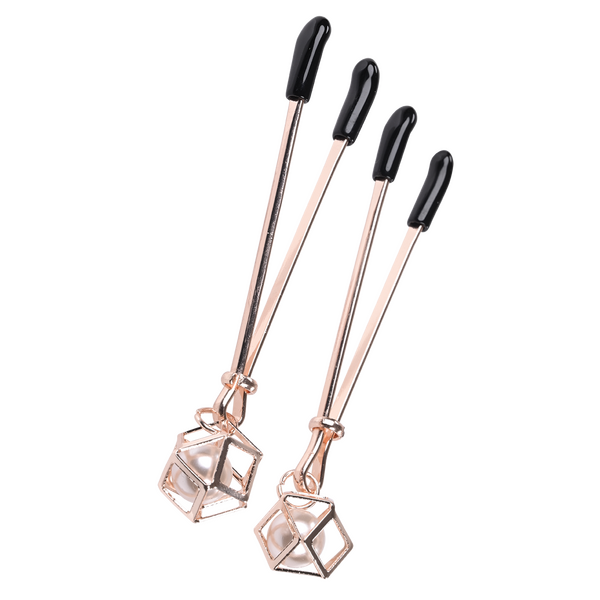 Sex & Mischief Brat Pearl Nipple Clips Nänninipistimet