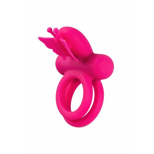 California Exotics Butterfly Dual Ring Penisrengas Pariskunnille