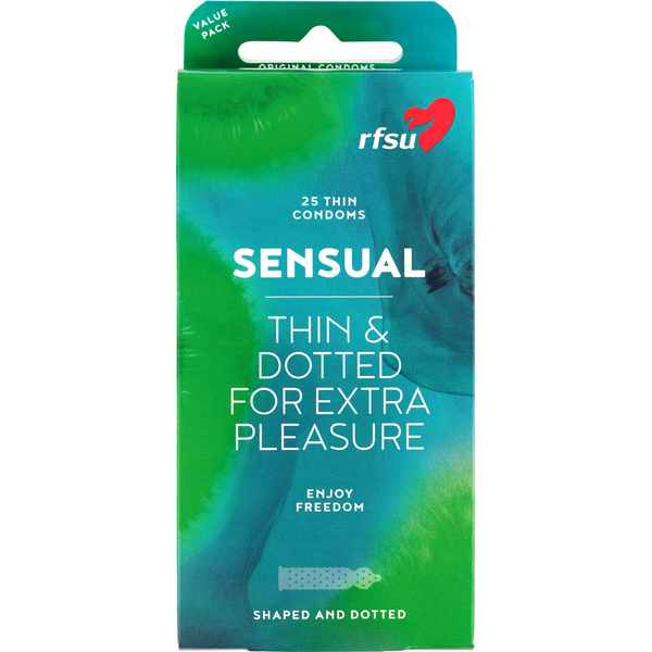 RFSU Sensual Juomukondomi 25 kpl
