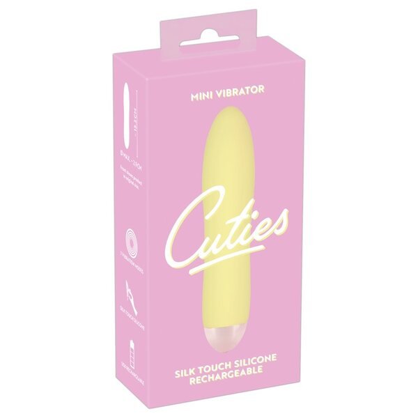Cuties Minivibraattori Keltainen