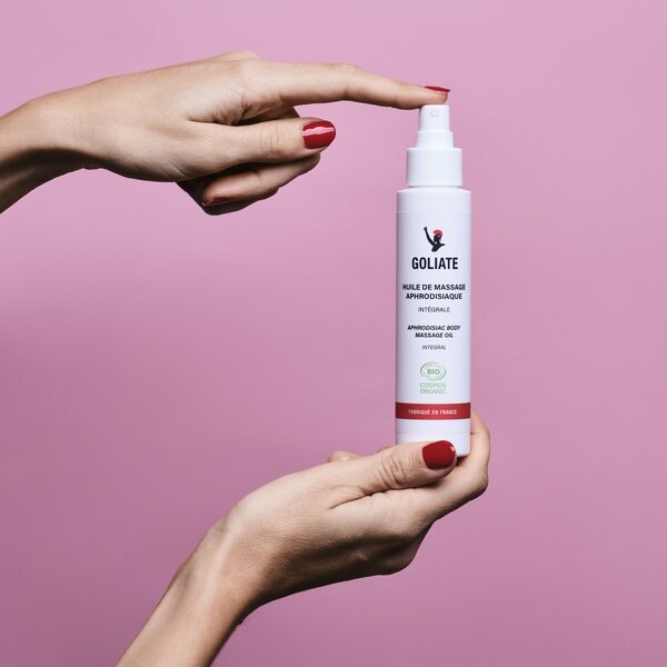 Goliate Aphrodisiac Massage oil - Orgaanisesti Sertifioitu