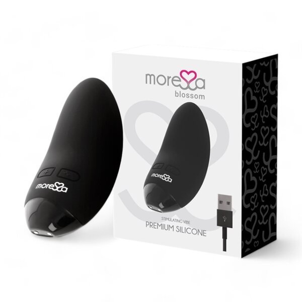 Blossom Premium Silicone Lay On Vibe musta
