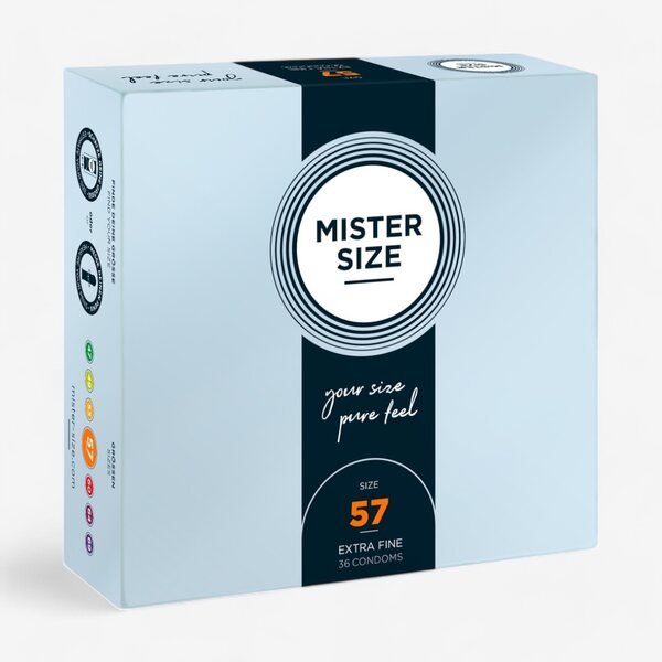 MISTER SIZE Kondomi 57 mm 36 kpl