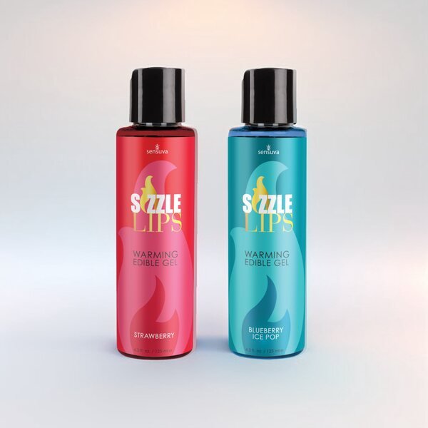 Sensuva Sizzle Lips Lämmittävä Hierontageeli 125 ml