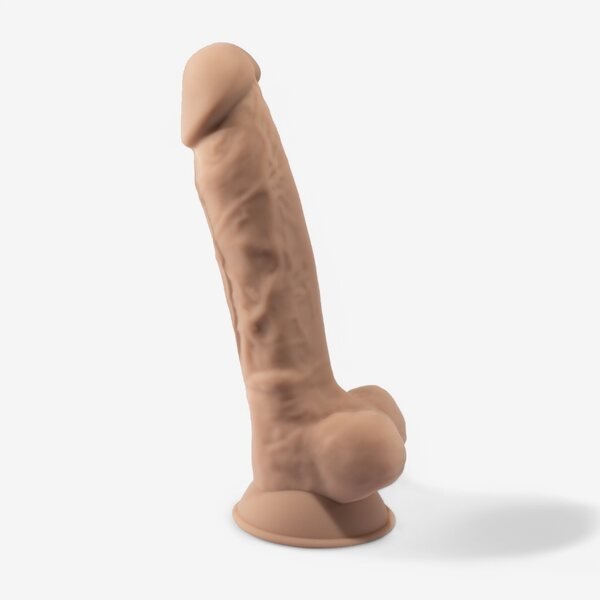 SilexD Dildo 7" Vaalea