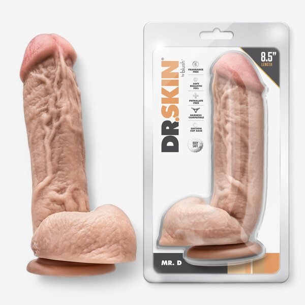 Blush Novelties Dr. Skin - Mr. D Dildo 8,5''