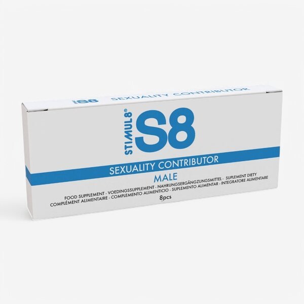 Stimul8 S8 Sexuality Male Tabs 8 Pcs