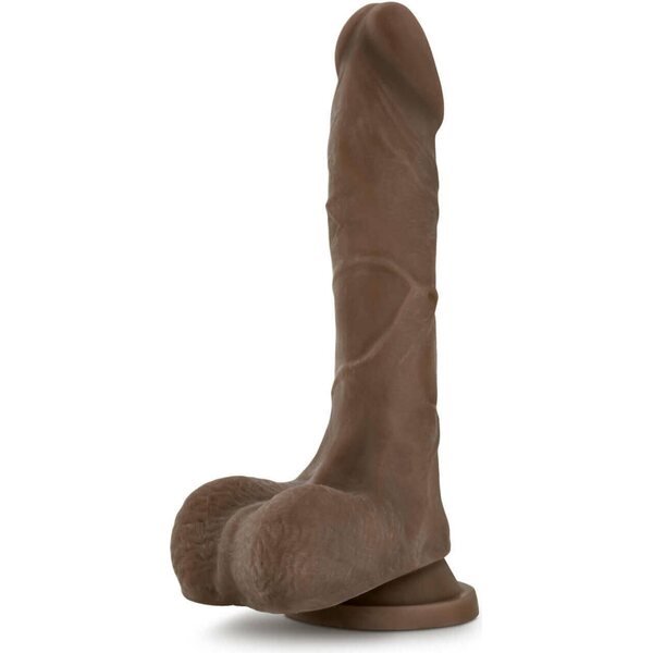 Blush Novelties Dildo Au Naturel Mr Perfect Chocolate