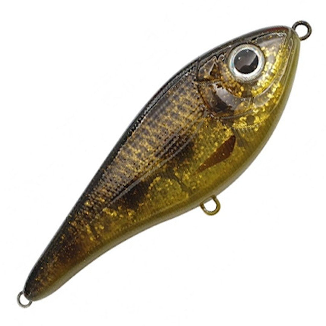 Strike Pro Buster Swim 13 cm jerkki Spotted Bullhead