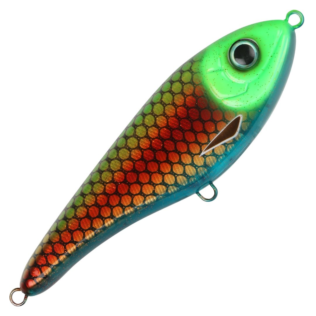 Strike Pro Buster Jerk Sinking 15 cm jerkki Green Mean
