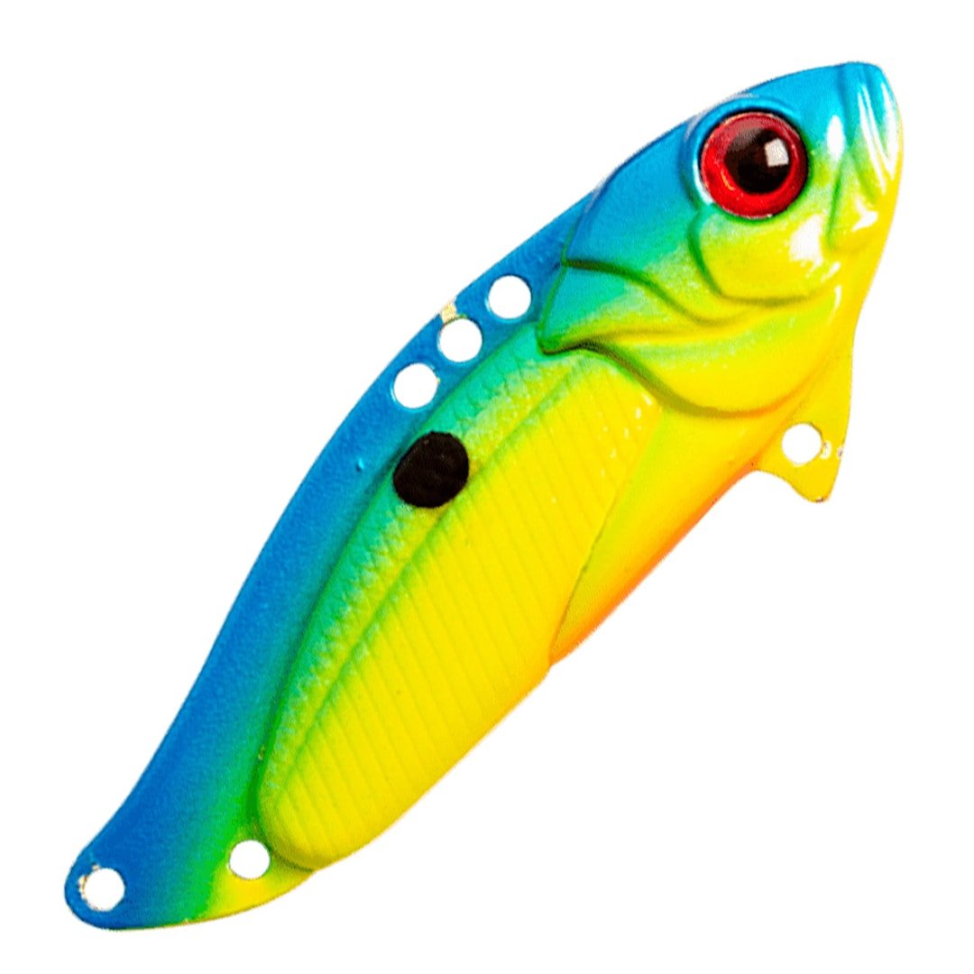 Strike Pro Astro Vibe UV 5,5 cm blade bait Tropic Thunder
