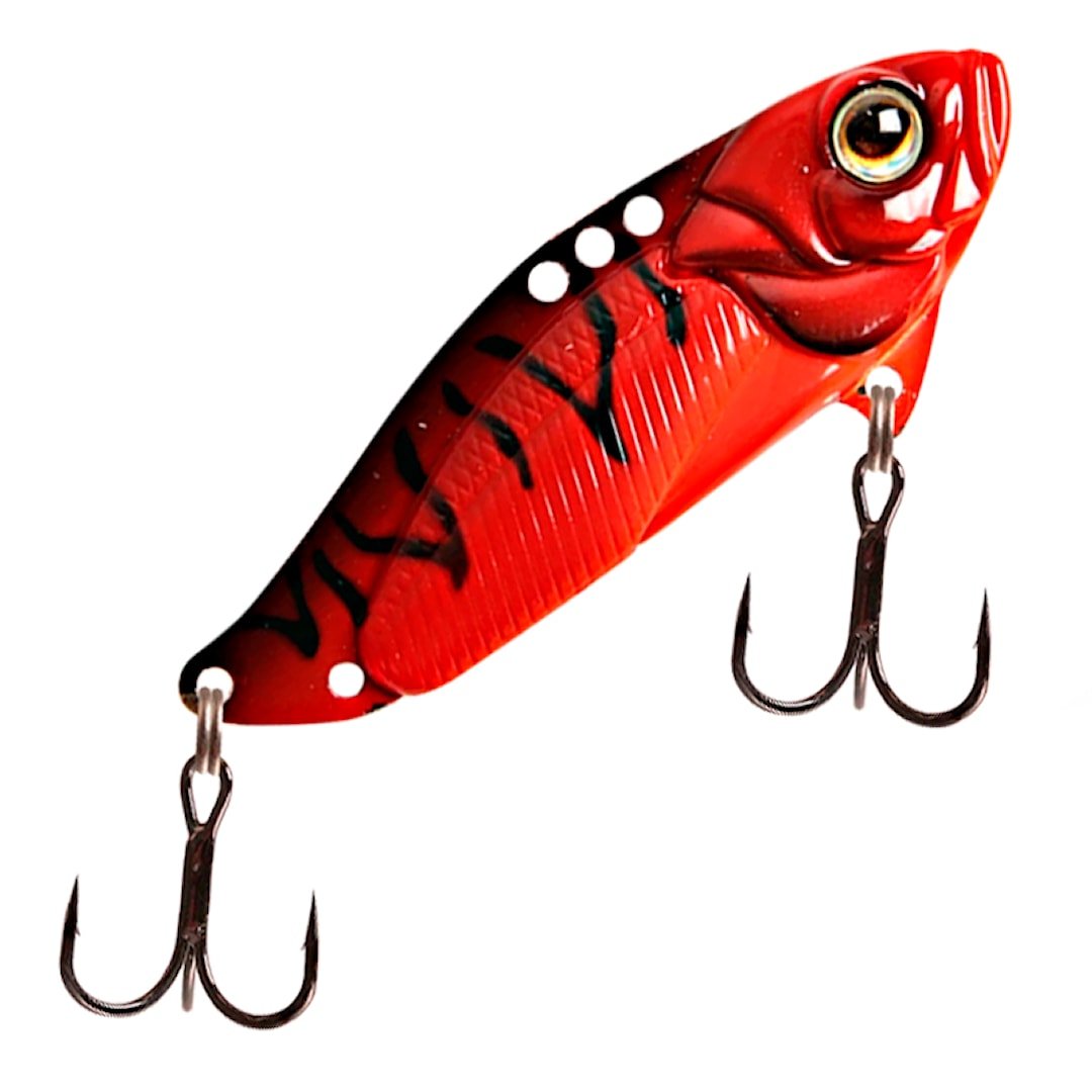 Strike Pro Astro Vibe UV 5,5 cm blade bait Red Devil