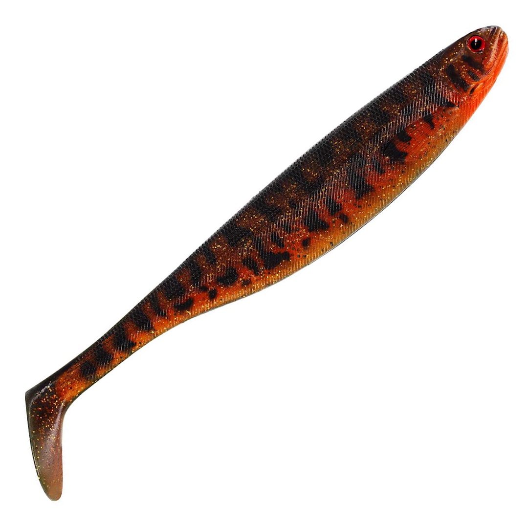 Westin ShadTeez Slim 18 cm jigi Motoroil Burbot UV