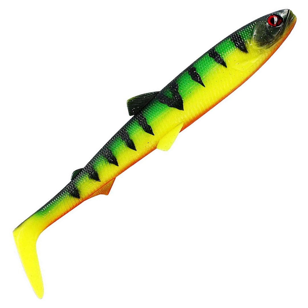 Westin BullTeez Shadtail 18 cm jigi Tiger Perch