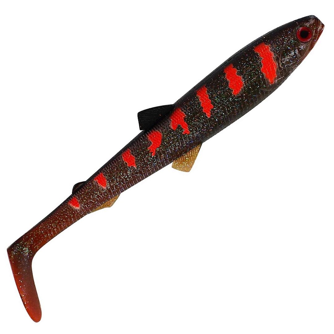 Westin BullTeez Shadtail 24 cm jigi Motoroil Blood