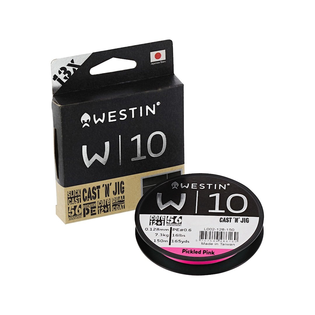Westin W10 Cast ´N´ Jig Pickled Pink 110 m kuitusiima 0,10mm