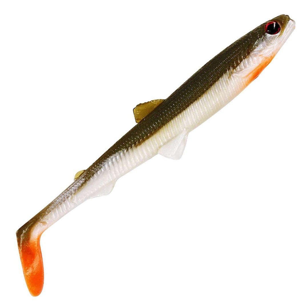 Westin BullTeez Shadtail 7,5 cm jigi 3 kpl/pkt Bass Orange