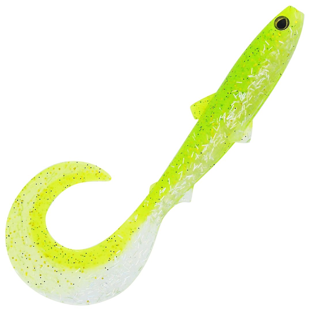 Westin BullTeez Curltail 14 cm jigi 2 kpl/pkt Holy Chartreuse