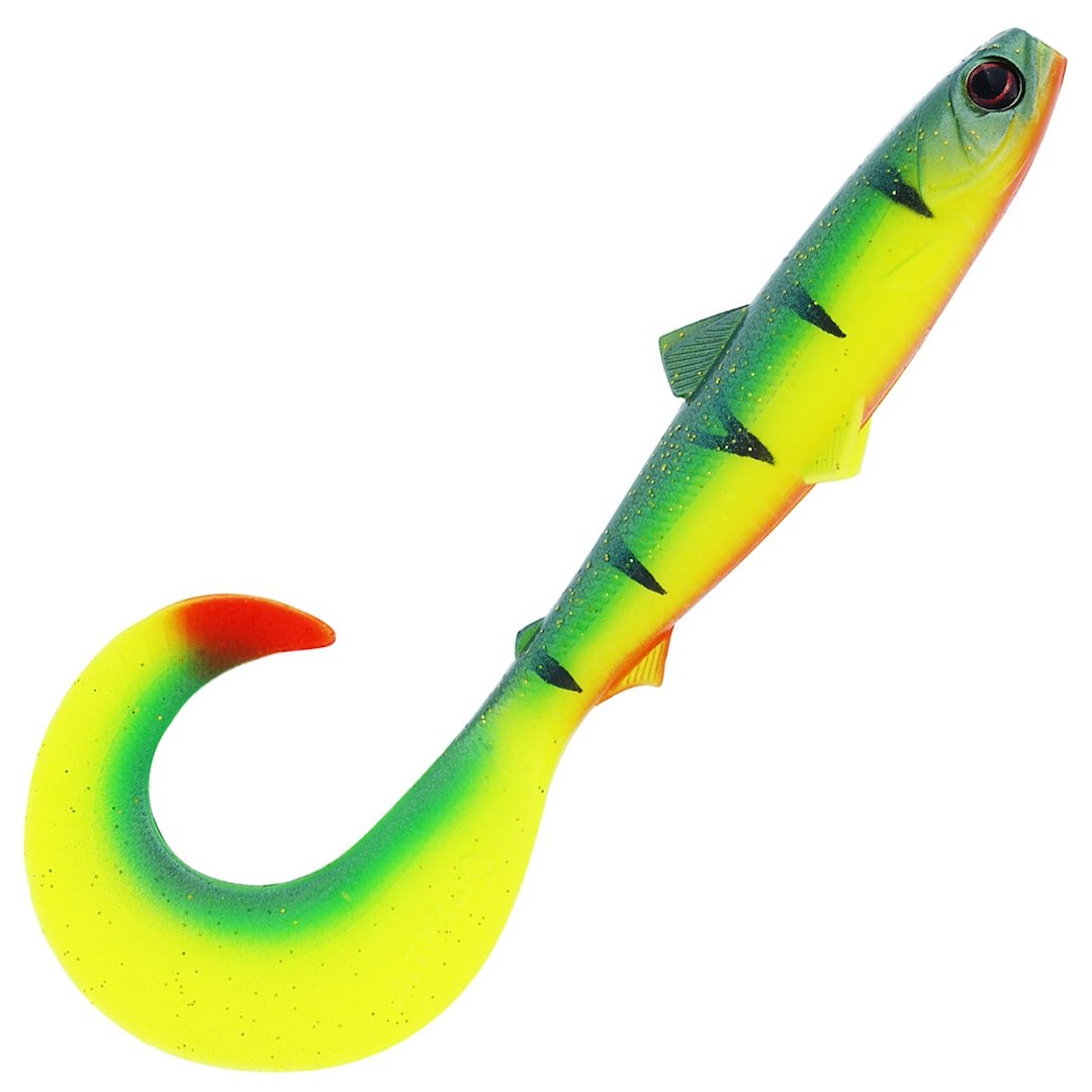 Westin BullTeez Curltail 14 cm jigi 2 kpl/pkt Tiger Perch