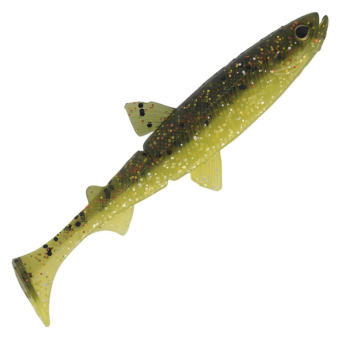 Westin Hypoteez Shadtail 9 cm jigi 3 kpl/pkt Golden Baitfish