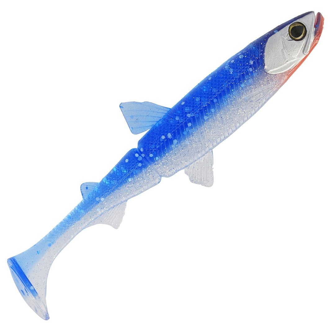 Westin Hypoteez Shadtail 9 cm jigi 3 kpl/pkt Atomic Blue