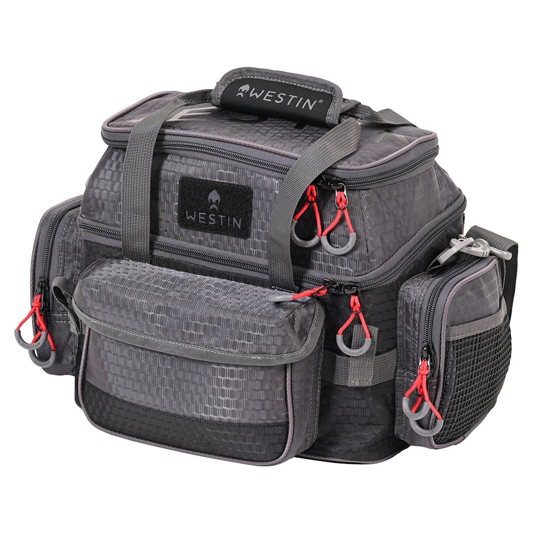 Westin W4 Lurebag Plus vieherasialaukku + 4 rasiaa