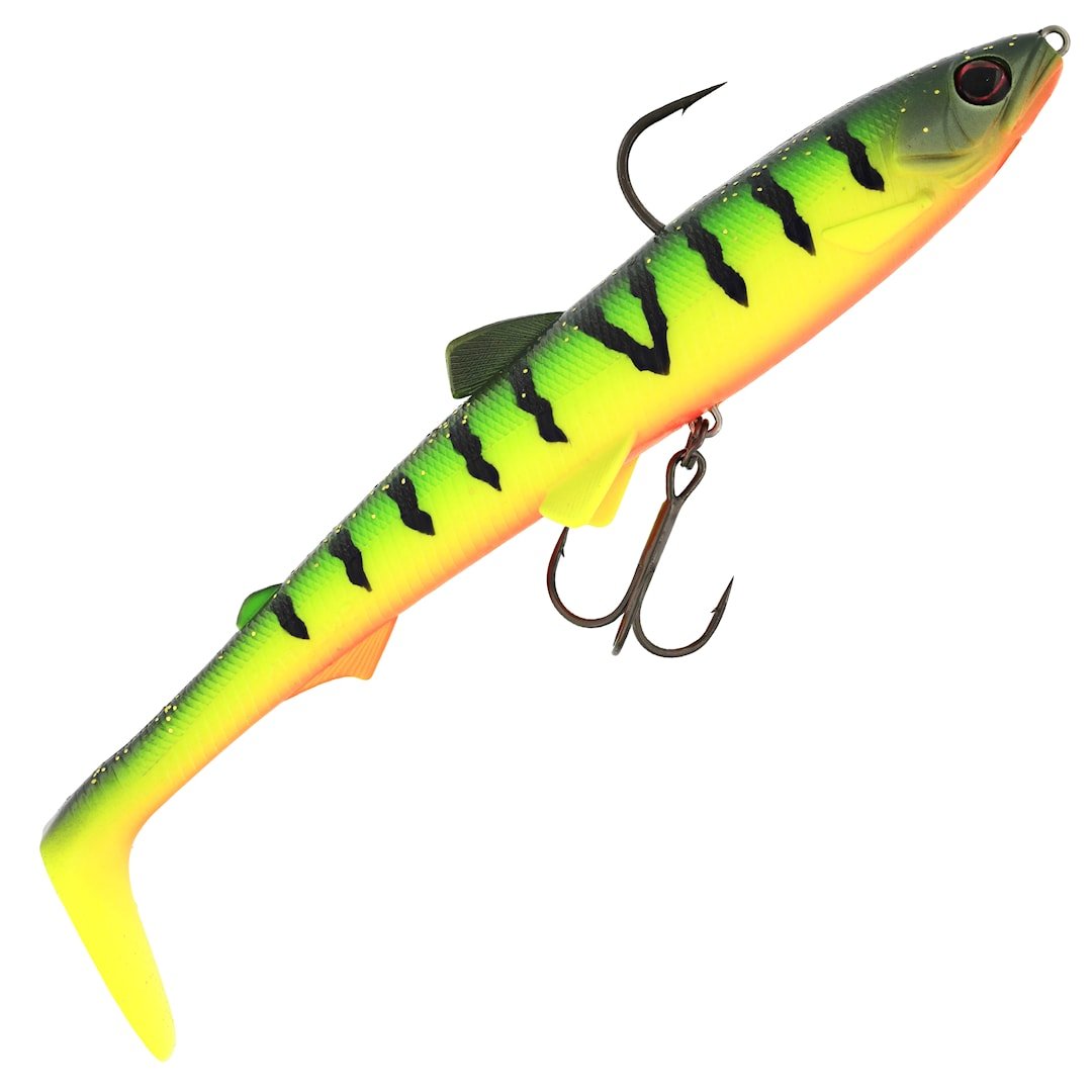 Westin BullTeez Shadtail R2F 18 cm jigi Tiger Perch