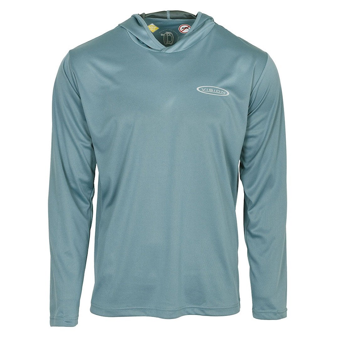 Vision Bamboo Bug & UV Hoodie Stone Blue huppari XXL