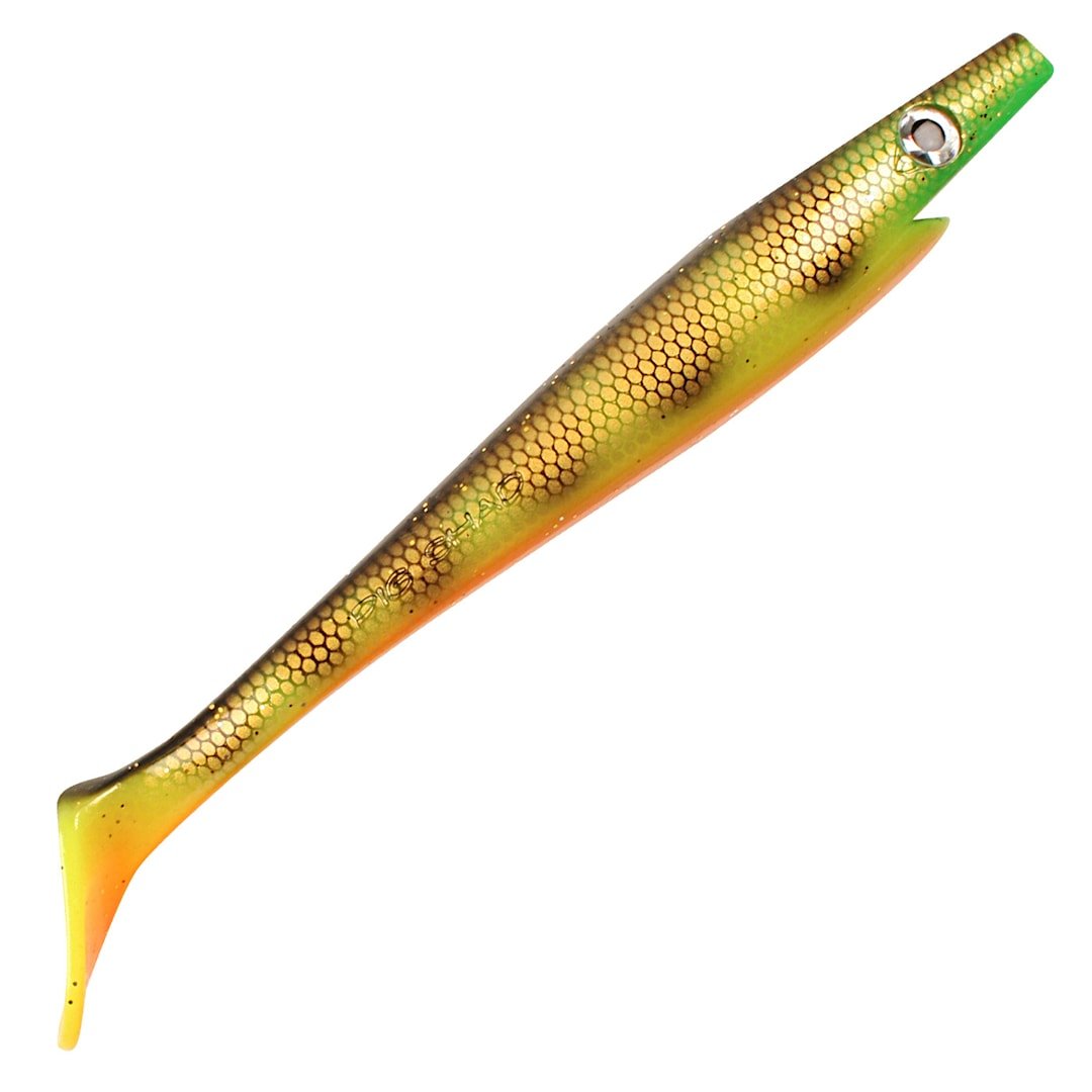The Pig Shad Jr 20 cm kalajigi 2 kpl/pkt Orange Belly Perch
