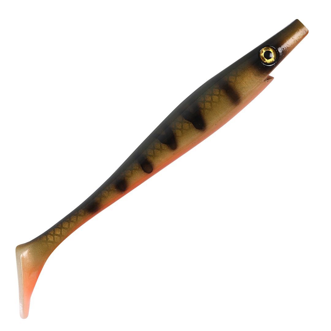 Strike Pro Pig Shad Tournament 18 cm kalajigi 2kpl/pkt Natural Perch OB