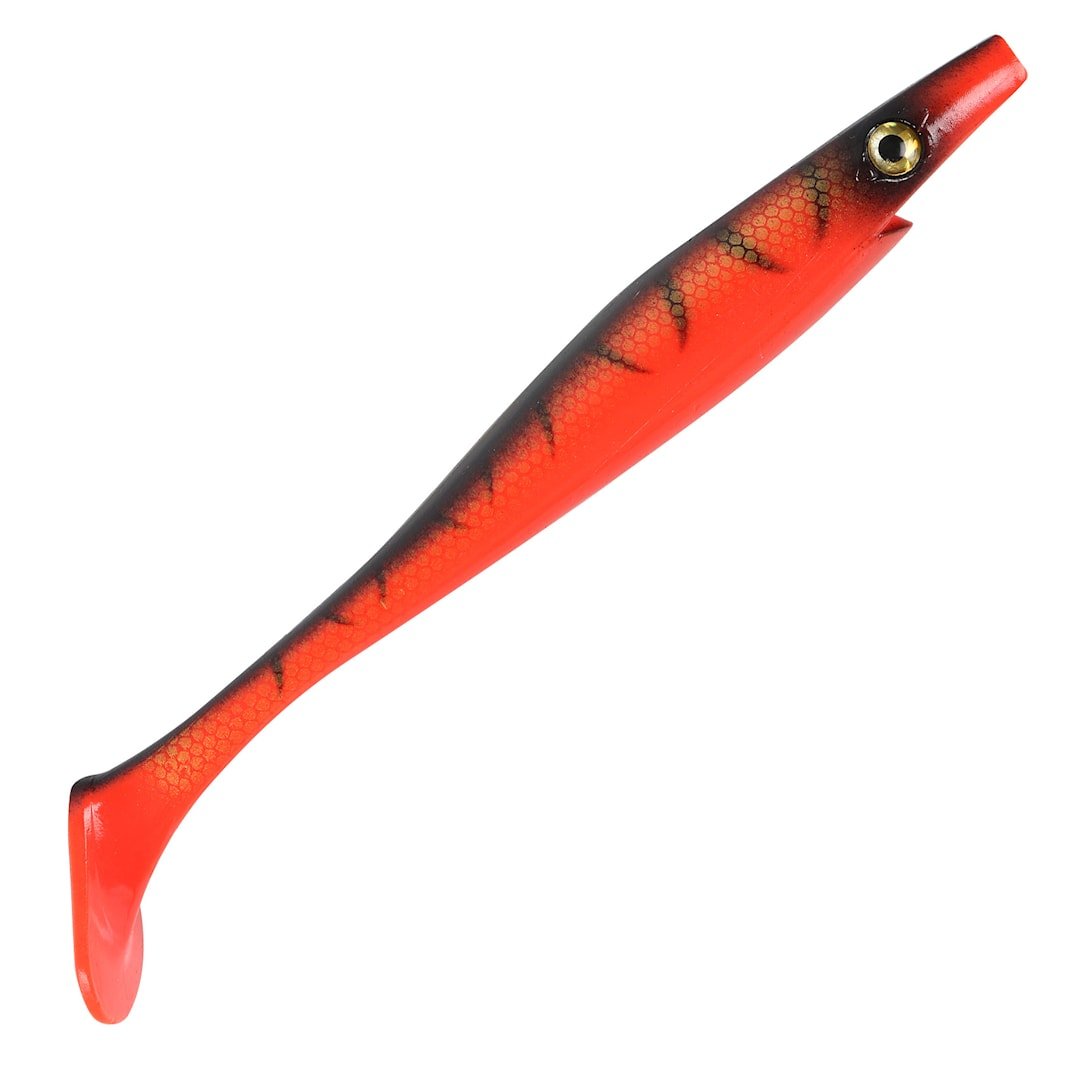 Strike Pro Pig Shad Tournament 18 cm kalajigi 2kpl/pkt Red Tiger