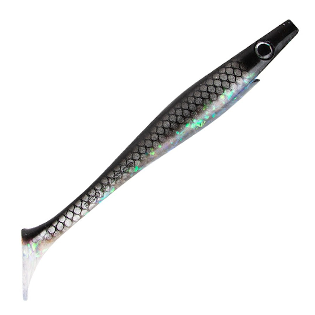 Strike Pro Pig Shad Tournament 18 cm kalajigi 2kpl/pkt Midnight Shiner