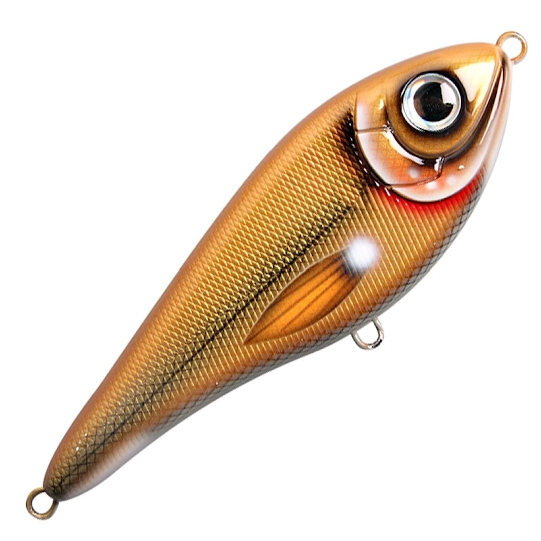 Strike Pro Buster Swim 13 cm jerkki Bemidji Blonde