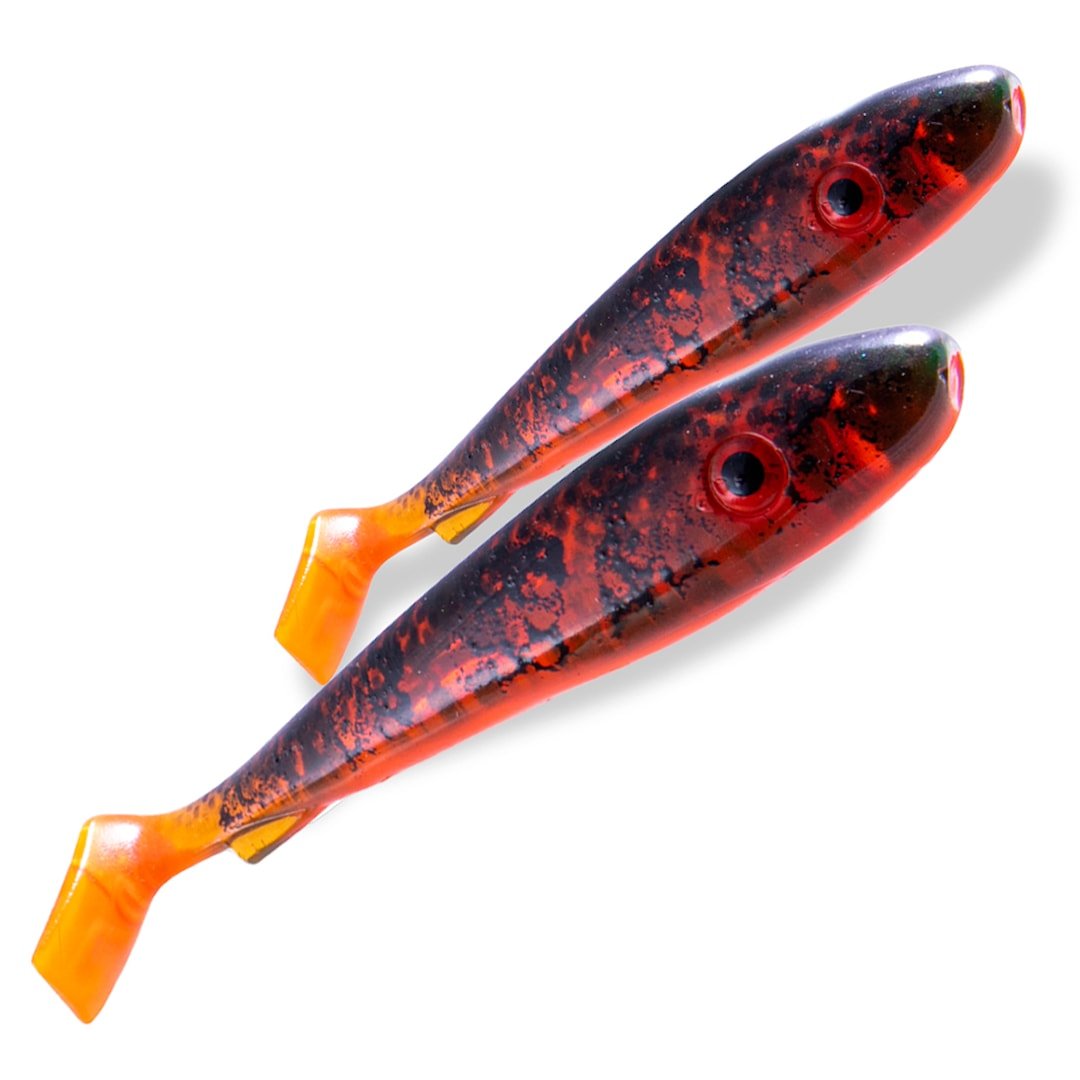 Svartzonker Flash Series McRubber Jr 17 cm 2 kpl /pkt Crappie Burbot