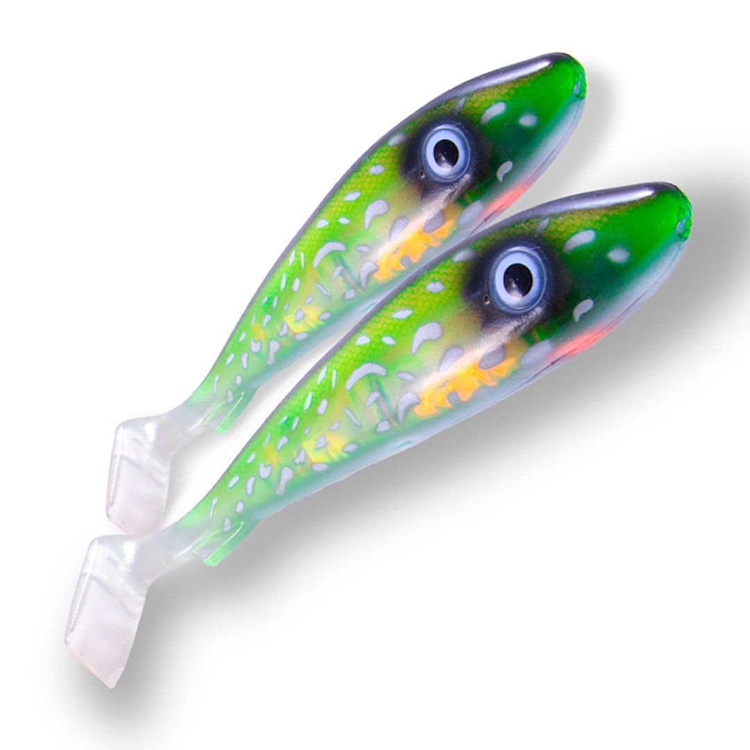 Svartzonker Flash Series McRubber 21 cm 2 kpl /pkt Baby Pike